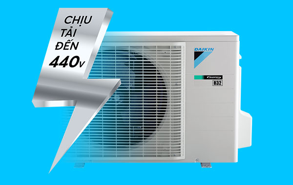 Máy lạnh Daikin Inverter 3 HP FTKZ71VVMV - Bảo vệ bo mạch khi điện áp thay đổi