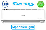 Máy lạnh Sharp Inverter 1.5 HP AH-X13ZEW