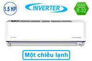 Máy lạnh Sharp Inverter 1.5 HP AH-X13CEWA