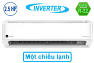 Máy lạnh Sharp Inverter 2.5 HP AH-XP24CMW