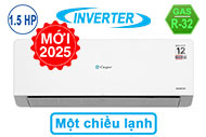 Máy lạnh Casper Inverter 1.5 HP (1.5 ngựa) QC-12IU36A