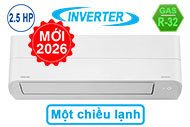 Máy lạnh Toshiba Inverter 2.5 HP RAS-H24P2KCVG-V
