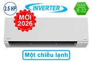 Máy lạnh Toshiba Inverter 2.5 HP RAS-H24F2KCVSG-V