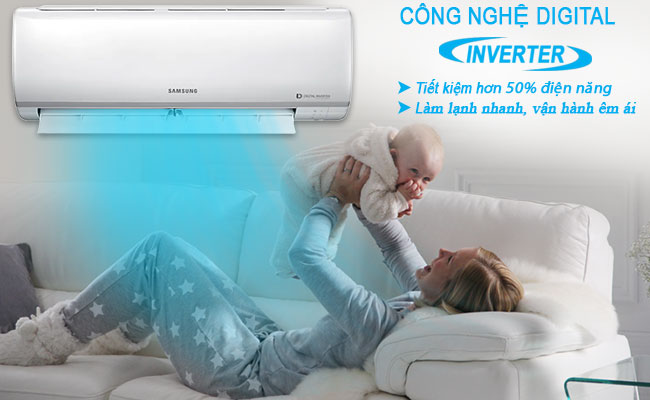 Công nghệ Digital Inveter 8 cực tiết kiệm điện năng