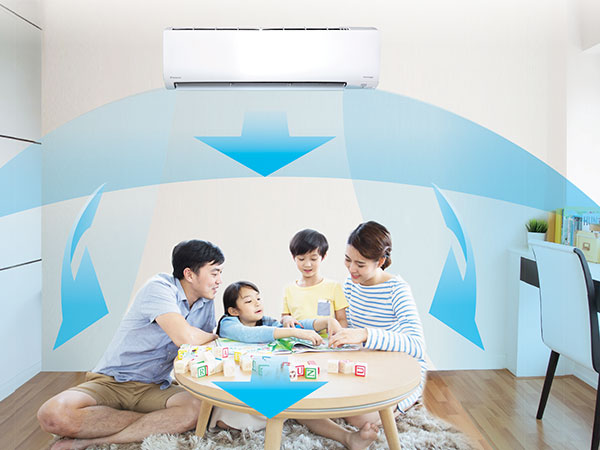 Máy lạnh Daikin Inverter 1.5 HP FTKY35WAVMV - Luồng gió 3D