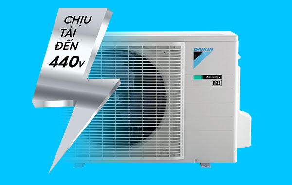 Máy lạnh Daikin Inverter 1.5 HP FTKZ35VVMV - Bảo vệ bo mạch khi điện áp thay đổi
