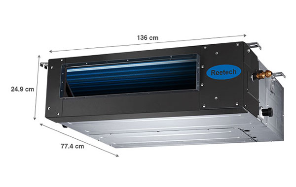 Máy lạnh giấu trần nối ống gió Reetech 4 HP RREV36H-BDT-BT nhập khẩu nguyên chiếc từ Thái Lan